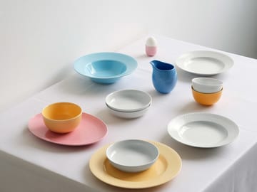 Rhombe Dessertteller Ø16cm - Weiß - Lyngby Porcelæn