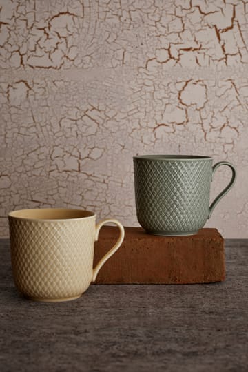 Rhombe Earth Tasse 39 cl - Marble - Lyngby Porcelæn