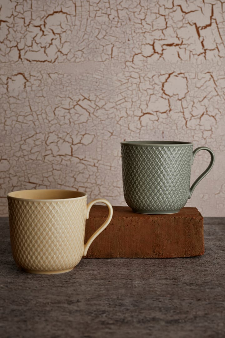 Rhombe Earth Tasse 39 cl, Marble Lyngby Porcelæn