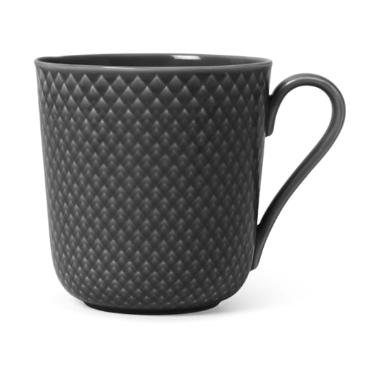 Rhombe Earth Tasse 39 cl - Slate - Lyngby Porcelæn