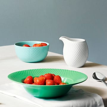 Rhombe Schale 50cl - Aqua - Lyngby Porcelæn