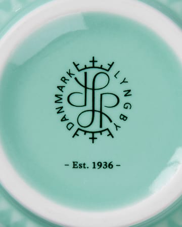 Rhombe Vase 15cm - Aqua - Lyngby Porcelæn