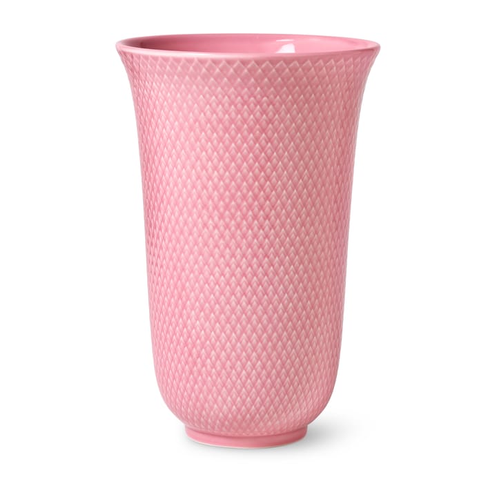 Rhombe Vase 20cm, Rosa Lyngby Porcelæn