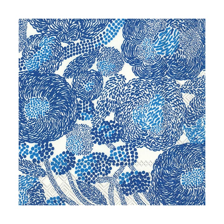 Mynsteri Serviette 33x33 cm 20er-Pack, Cream blue Marimekko