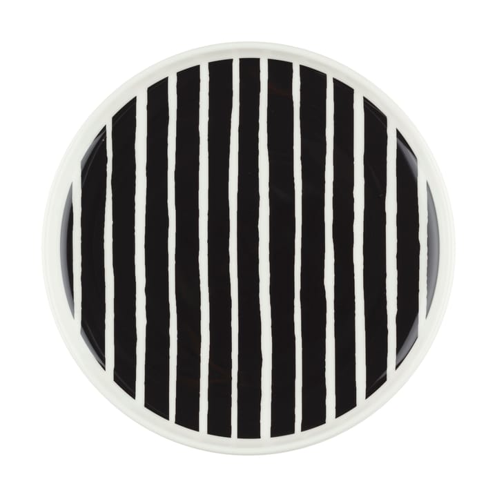 Oiva Piccolo Teller Ø20 cm - White-black - Marimekko