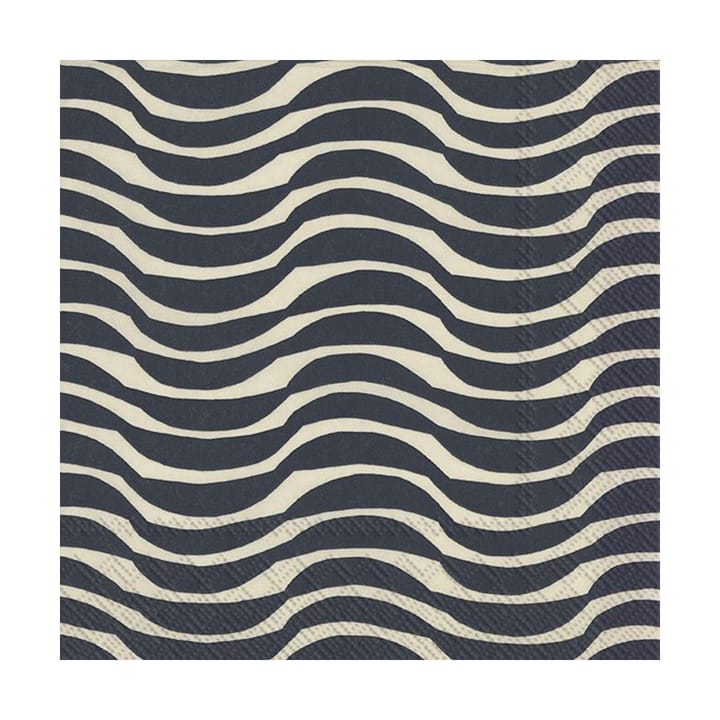 Palko Serviette 33x33 cm 20er-Pack, Cream-blue Marimekko