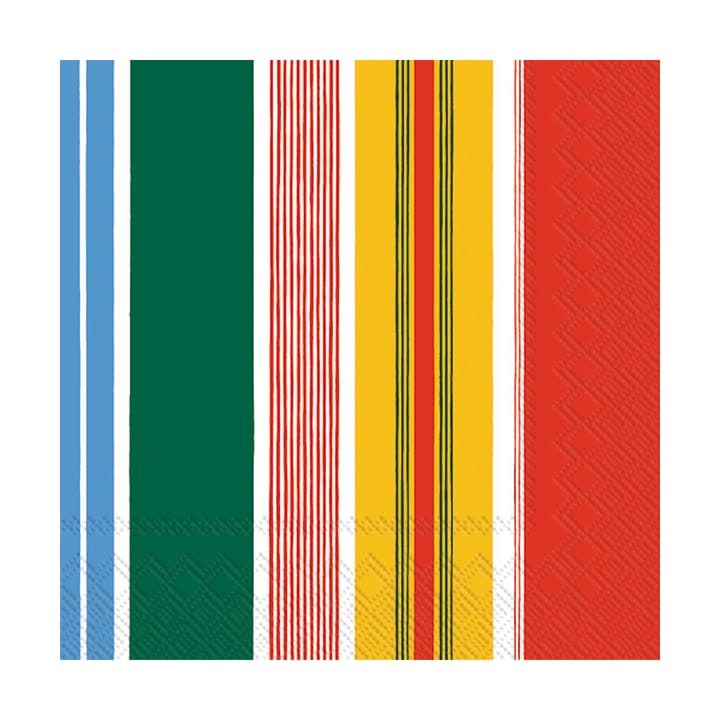 Paraati Serviette 33x33 cm 20-Pack, Yellow-red Marimekko