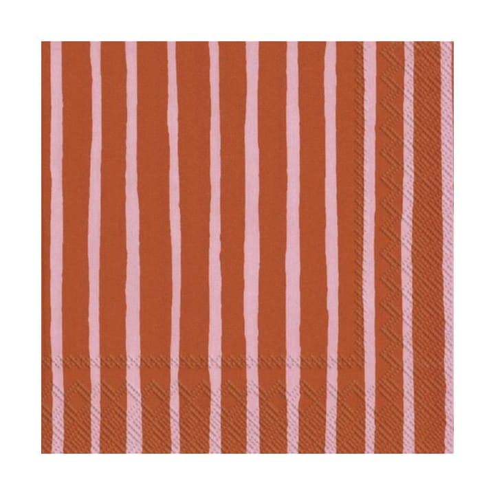 Piccolo Serviette 33x33 cm 20er-Pack - Pink-orange - Marimekko