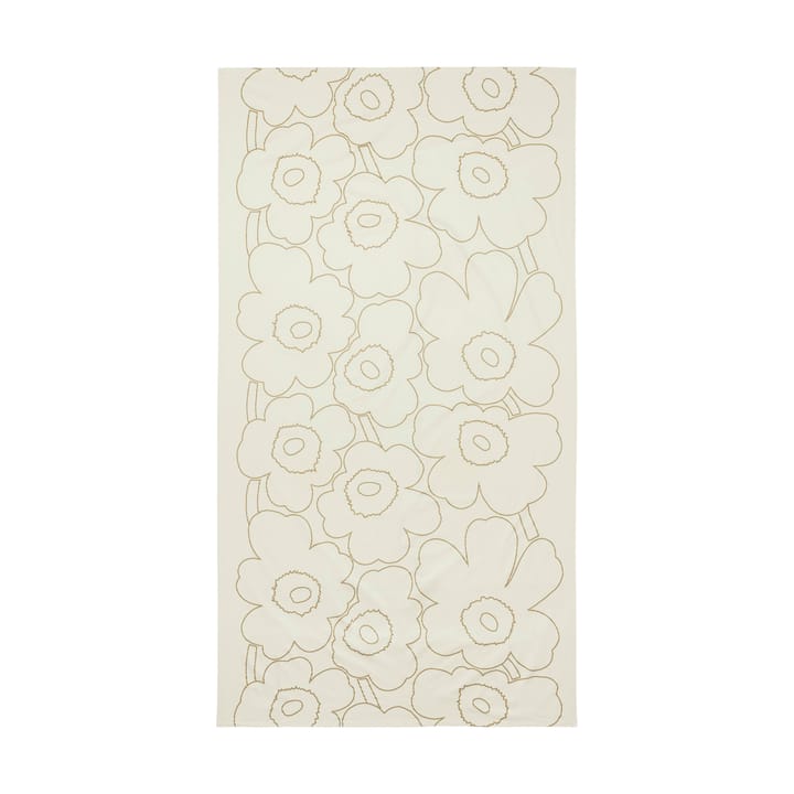 Piirto Unikko Tischdecke 135x250 cm - Linen- gold - Marimekko