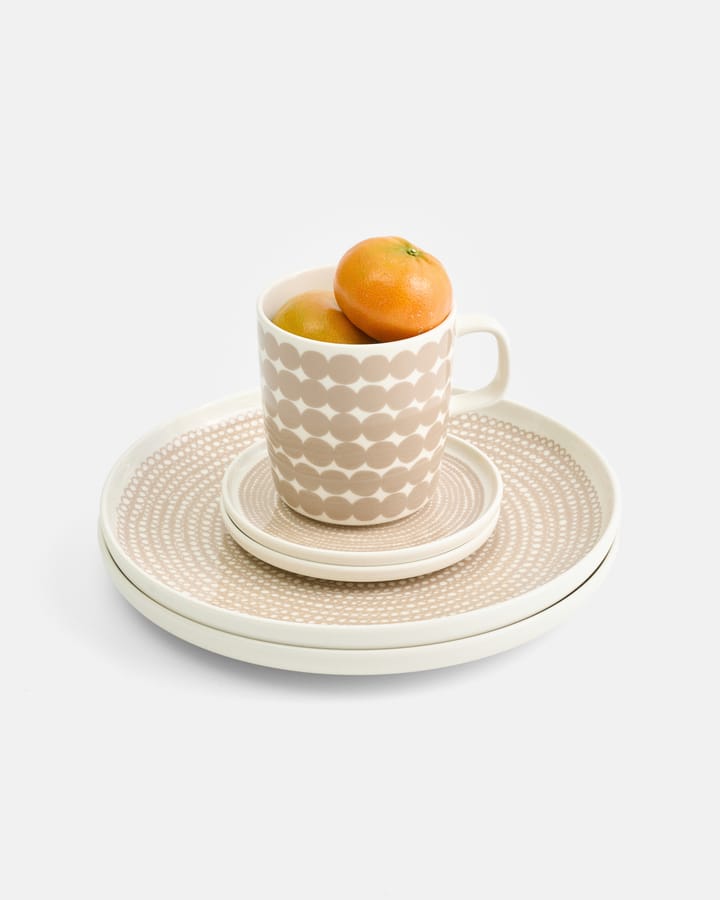 Räsymatto Tasse 4 dl, White-beige Marimekko