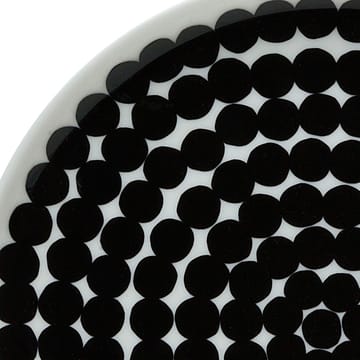 Räsymatto Teller 20cm, 6er Pack Schwarz-weiß - undefined - Marimekko