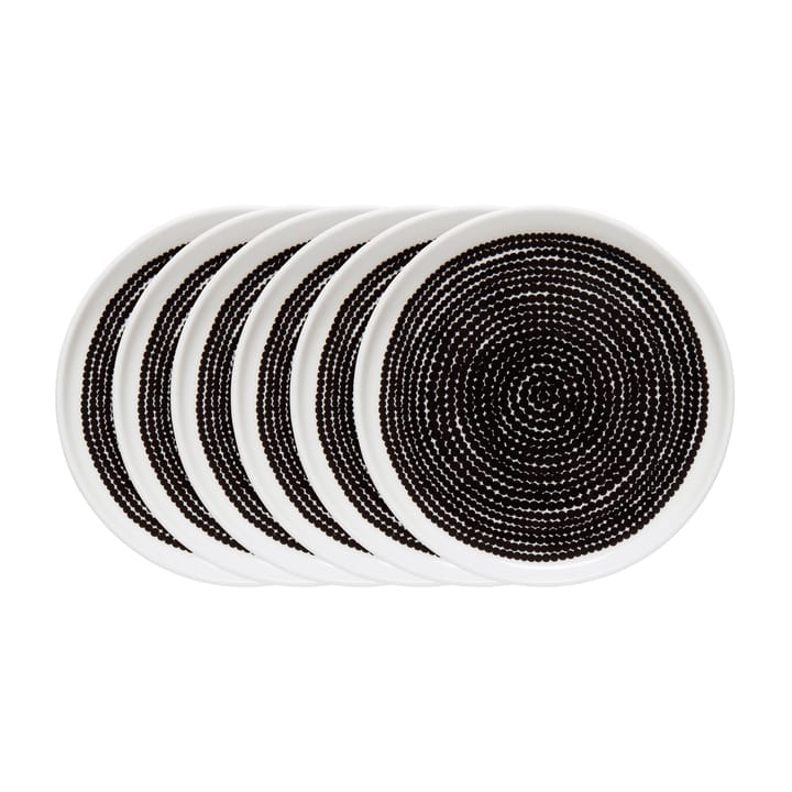 Räsymatto Teller Ø 25cm - 6 pack Kleine Punkte - undefined - Marimekko