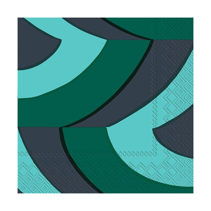 Savanni Serviette 33x33 cm 20er-Pack - Green - Marimekko