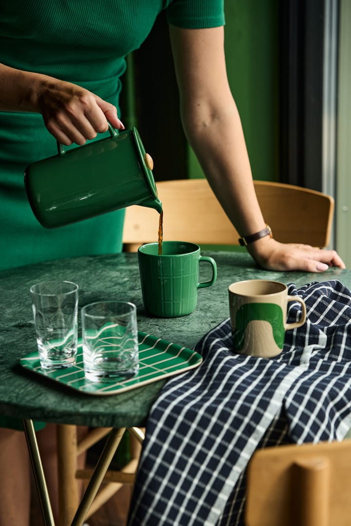 Seireeni Tasse 25 cl 2er-Pack, Terra-green-red Marimekko