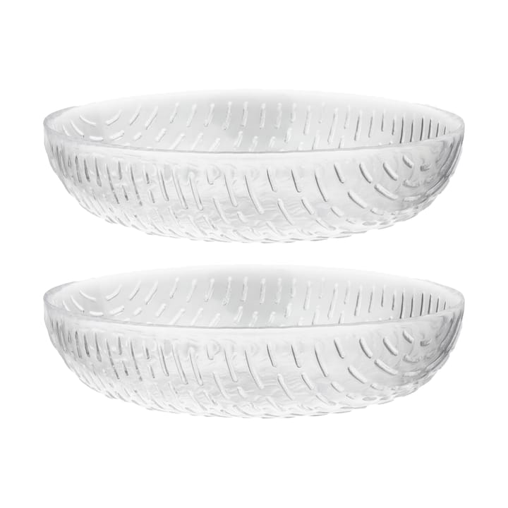 Syksy Schale Glas 2,5 dl 2er-Pack - Clear - Marimekko