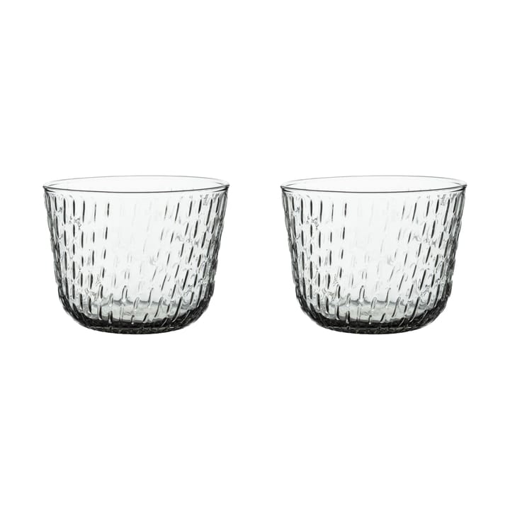 Syksy Wasserglas 2 dl 2er Pack - Misty grey - Marimekko