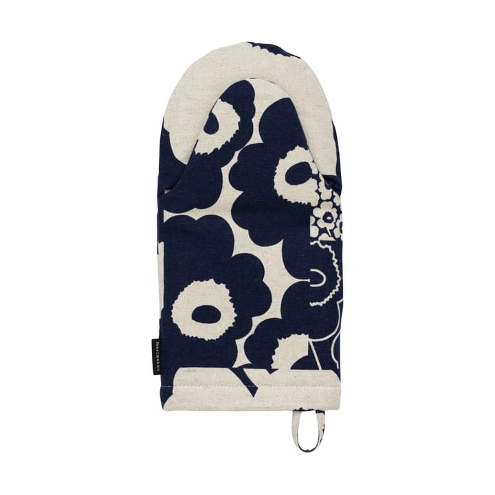 Unikko Collage Topflappen - Linen-dark navy - Marimekko