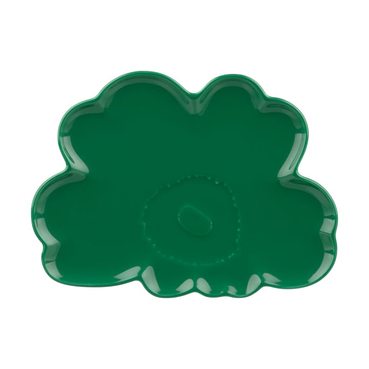 Unikko Shape Platte 19 cm - Green - Marimekko