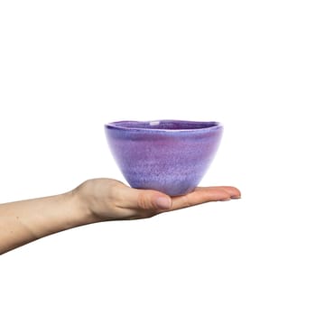 Basic organic Schale 12cm - Violett - Mateus