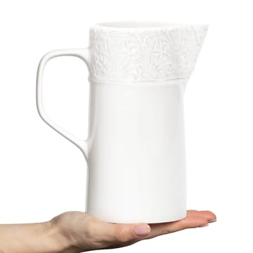 Lace Kanne 1,2 l - Weiß - Mateus