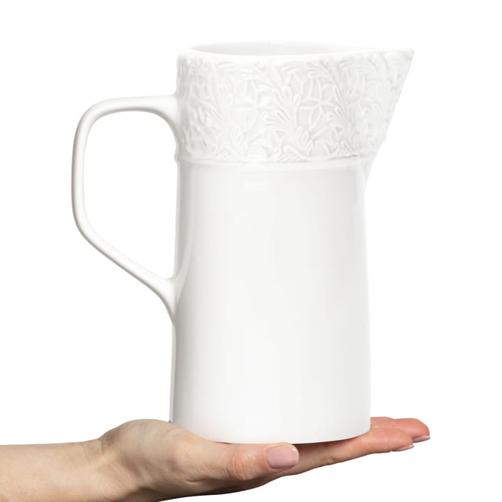 Lace Kanne 1,2 l, Weiß Mateus