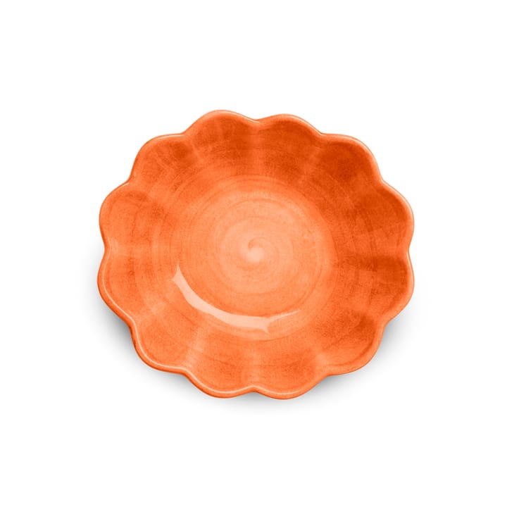 Oyster Schale 16 x 18cm, Orange Mateus