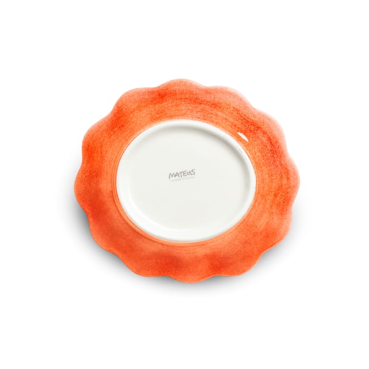 Oyster Schale 16 x 18cm, Orange Mateus