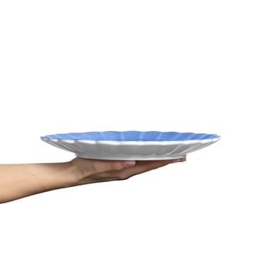 Oyster Teller 28cm - Hellblau - Mateus