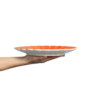 Oyster Teller 28cm - Orange - Mateus