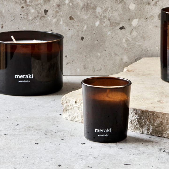 Meraki Duftkerze 12 Stunden 2er-Pack, Warmer Tonka Meraki