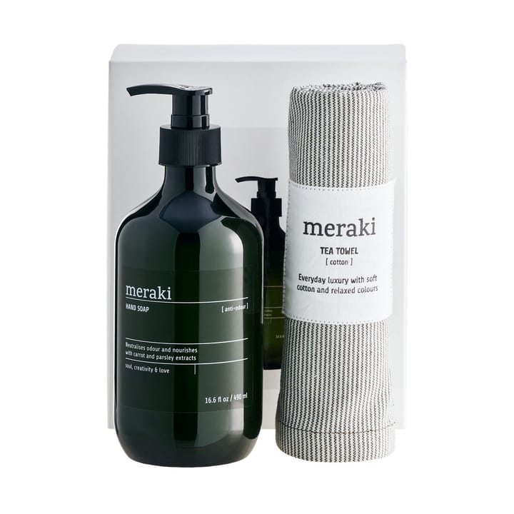 Meraki Geschenkset duftfreie Seife und Geschirrtuch, Everyday cleanliness Meraki