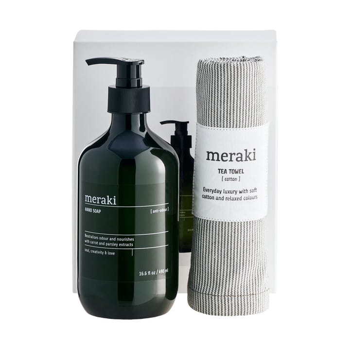 Meraki Geschenkset duftfreie Seife und Geschirrtuch, Everyday cleanliness Meraki