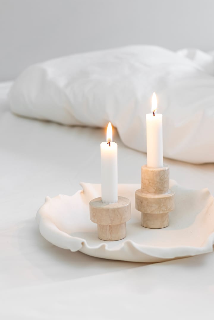 Marble Kerzenständer 5 cm, Sand Mette Ditmer