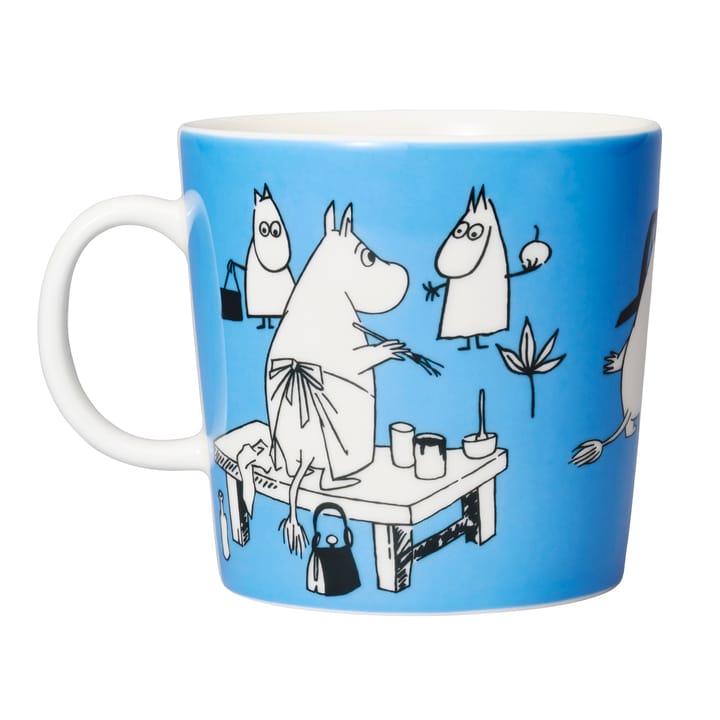 Blaue Mumintasse special, 40cl Moomin Arabia