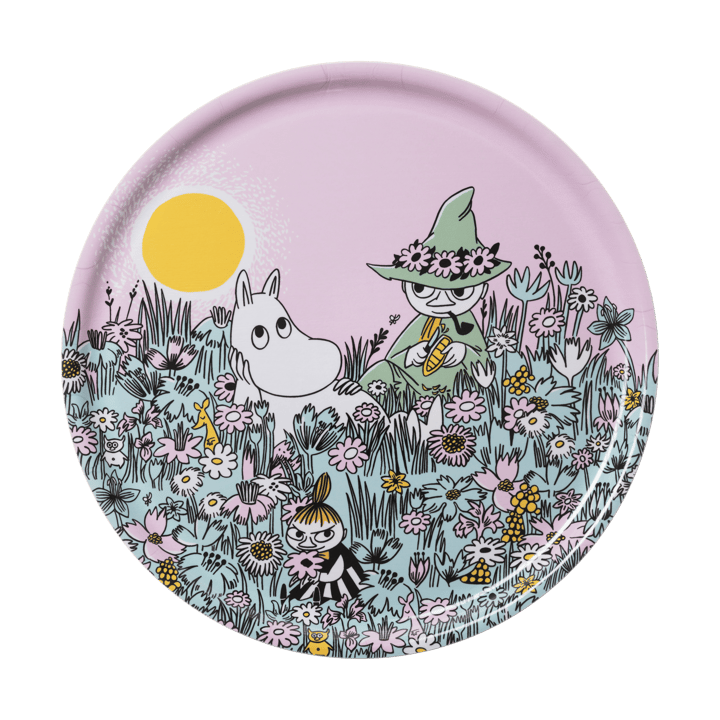 Friends Forever Mumin Tablett - Ø35 cm - Moomin Arabia