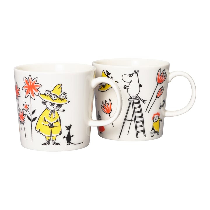 Moomin Arabia x Rotes Kreuz Mumin Tasse ABC Mix 2er pack - 30 cl - Moomin Arabia