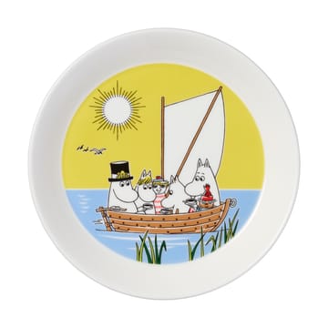 Moomin plate Bonfire & Sailing 2 parts - 19cm - Moomin Arabia