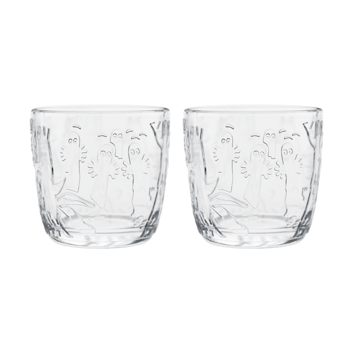 Moomin Wasserglas 28 cl 2er Pack - Klar - Moomin Arabia