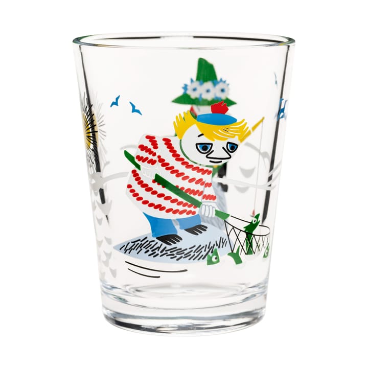 Mumin Glas 22cl, Fishing Moomin Arabia