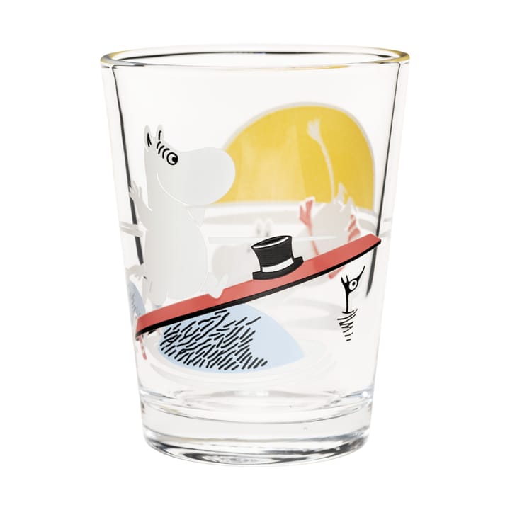 Mumin Glas 22cl - Sommer Baden - Moomin Arabia