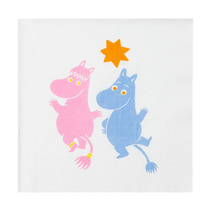 Party Mumin Papierservietten 33x33 cm 20-Pack - Multi - Moomin Arabia