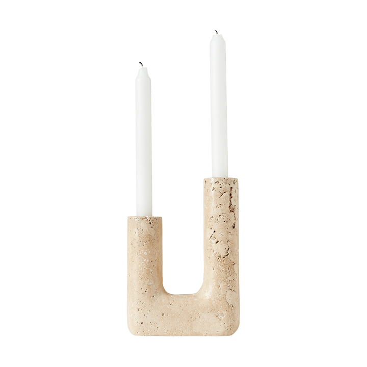 Minerva Kerzenhalter 20 cm - Creme - MUUBS