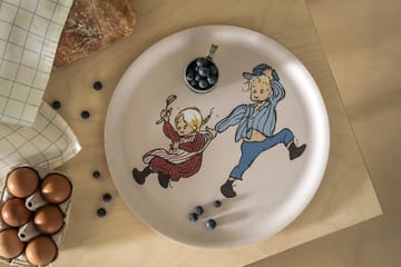 Emil und Ida Tablett Ø35 cm - Weiß - Muurla