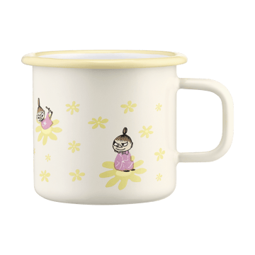 Moomin Emaille Tasse 37 cl - Flowers - Muurla