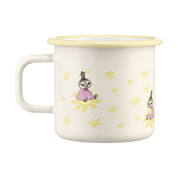 Moomin Emaille Tasse 37 cl - Flowers - Muurla