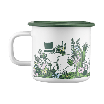 Moomin Emaille Tasse 37 cl - In the garden - Muurla