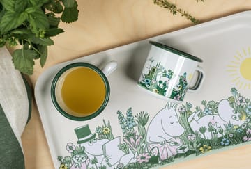 Moomin Emaille Tasse 37 cl - In the garden - Muurla