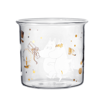 Moomin Glastasse 35 cl - Sparkling stars - Muurla