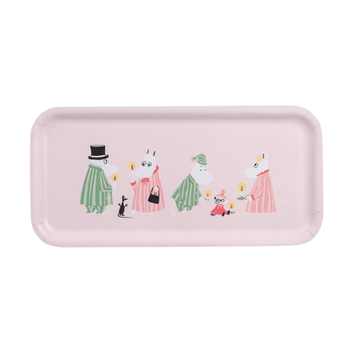 Moomin Tablett 13x27 cm - Pyjamas - Muurla