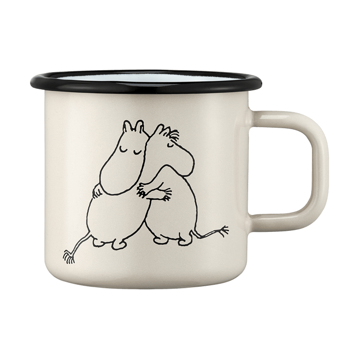 Mumin 80 Emaillebecher 37 cl - Weiß - Muurla